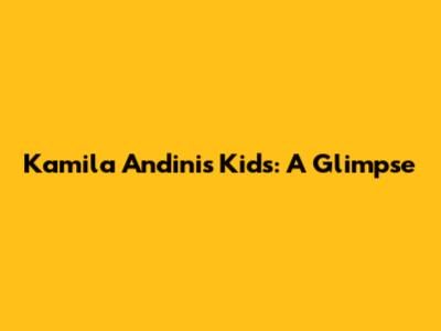 Kamila Andini's Kids: A Glimpse